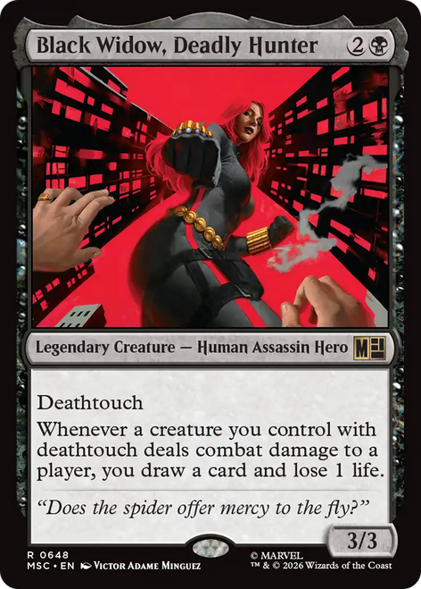 Black Widow, Deadly Hunter (Foil)