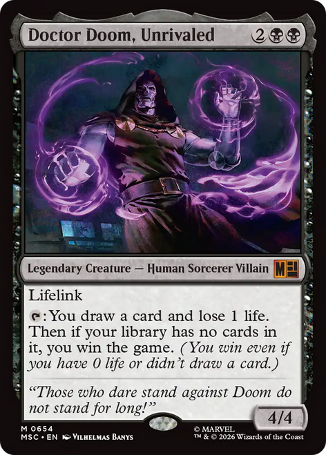 Doctor Doom, Unrivaled (Foil)