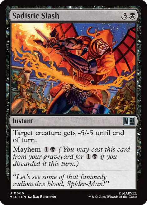 Sadistic Slash (Foil)