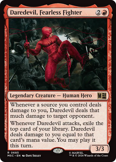 Daredevil, Fearless Fighter (Foil)