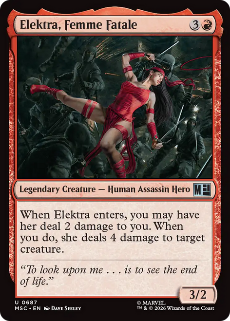 Elektra, Femme Fatale (Foil)