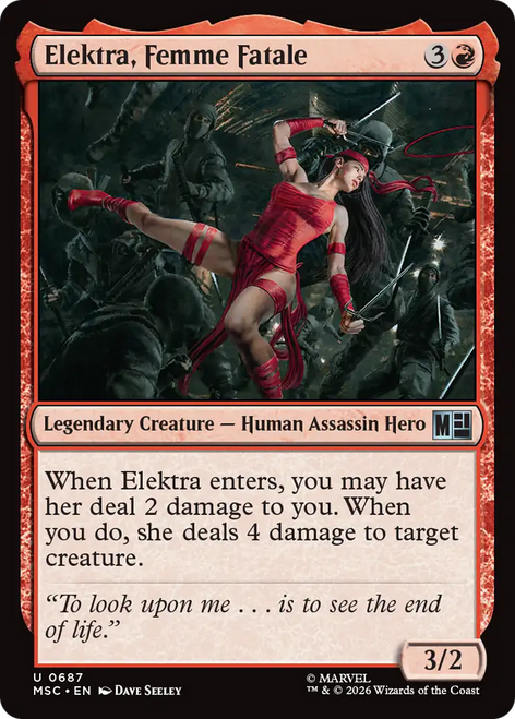 Elektra, Femme Fatale (Foil)