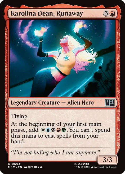 Karolina Dean, Runaway (Foil)
