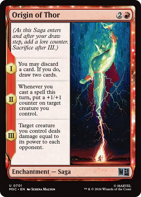 Origin of Thor (Foil)