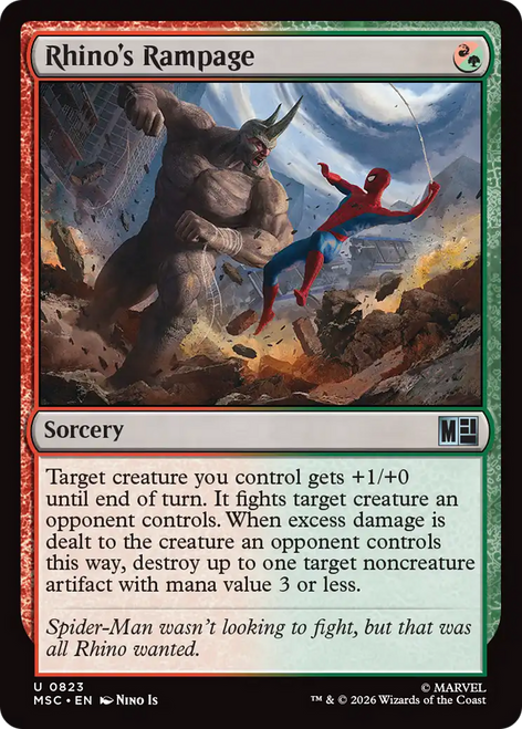 Rhino's Rampage (Foil)