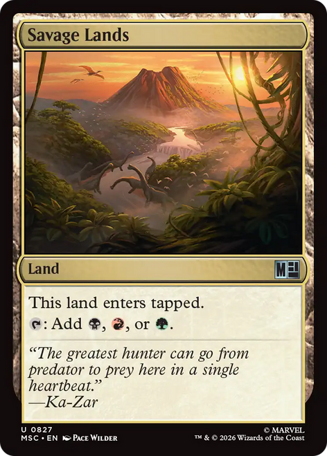 Savage Lands (Foil)