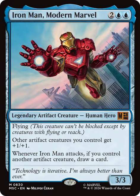 Iron Man, Modern Marvel (Foil)