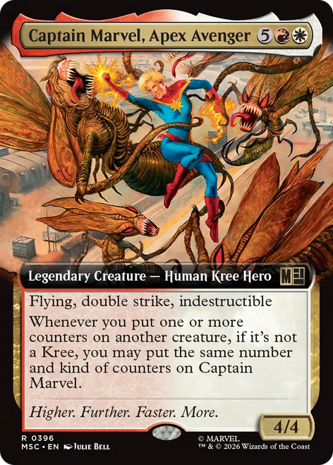 Captain Marvel, Apex Avenger (Extended Art)