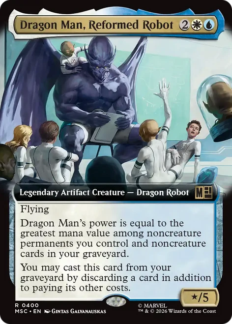 Dragon Man, Reformed Robot (Extended Art)