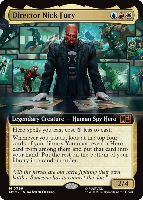 Director Nick Fury (Extended Art)