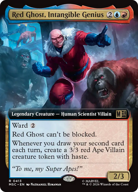 Red Ghost, Intangible Genius (Extended Art)