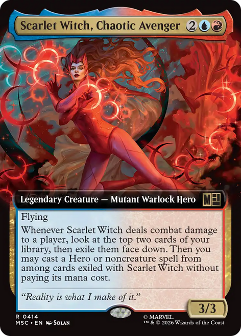 Scarlet Witch, Chaotic Avenger (Extended Art)