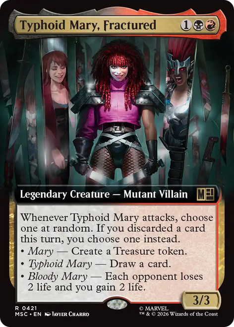Typhoid Mary, Fractured (Extended Art)
