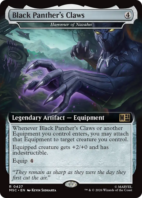 Hammer of Nazahn [Black Panther's Claws] (Extended Art)