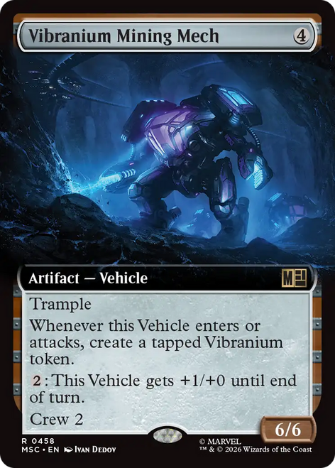 Vibranium Mining Mech (Extended Art)