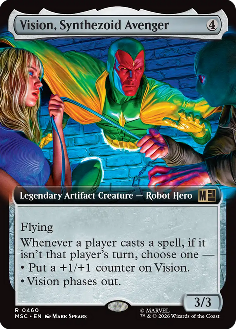 Vision, Synthezoid Avenger (Extended Art)