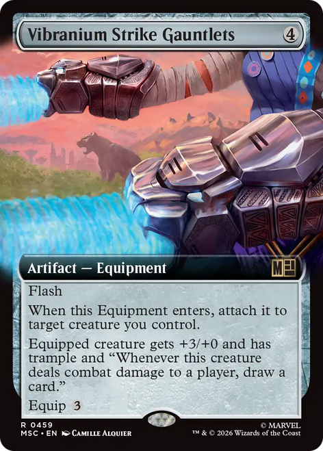 Vibranium Strike Gauntlets (Extended Art)