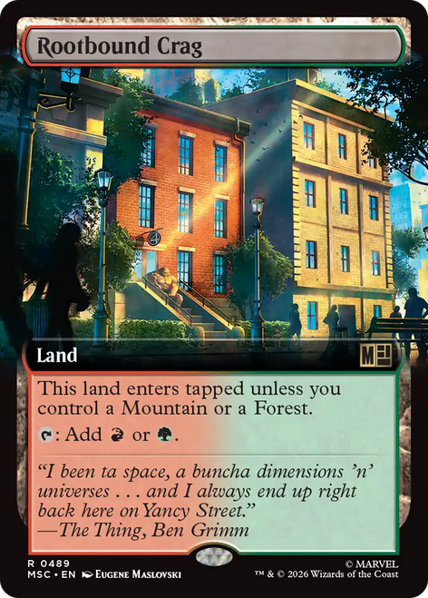 Rootbound Crag (Extended Art)