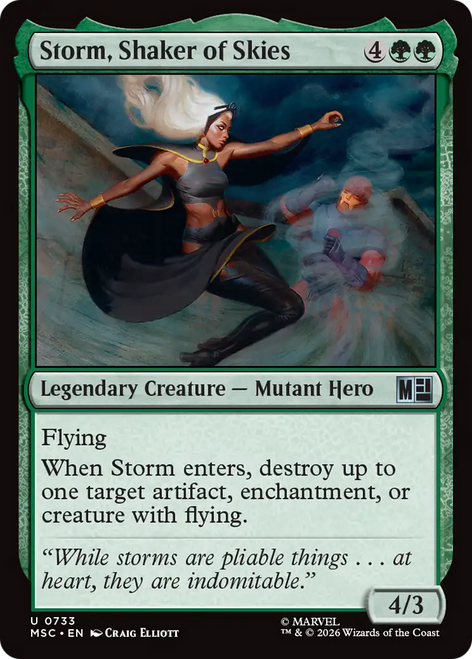 Storm, Shaker of Skies (Foil)