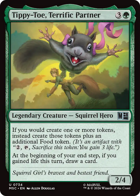 Tippy-Toe, Terrific Partner (Foil)