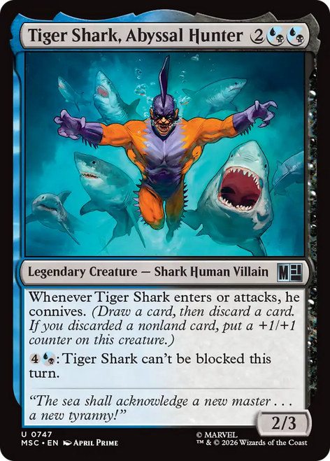 Tiger Shark, Abyssal Hunter (Foil)