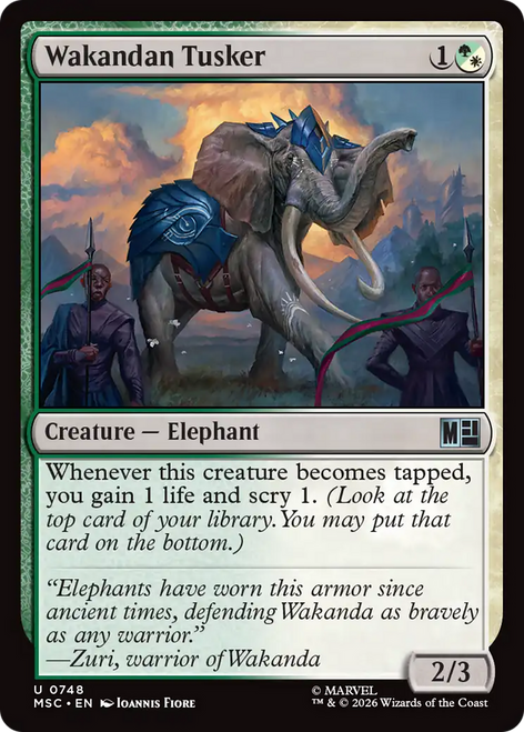 Wakandan Tusker (Foil)