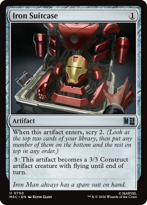 Iron Suitcase (Foil)