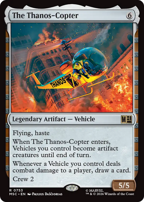 The Thanos-Copter (Foil)