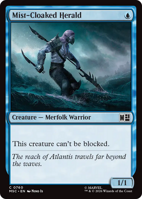 Mist-Cloaked Herald (Foil)