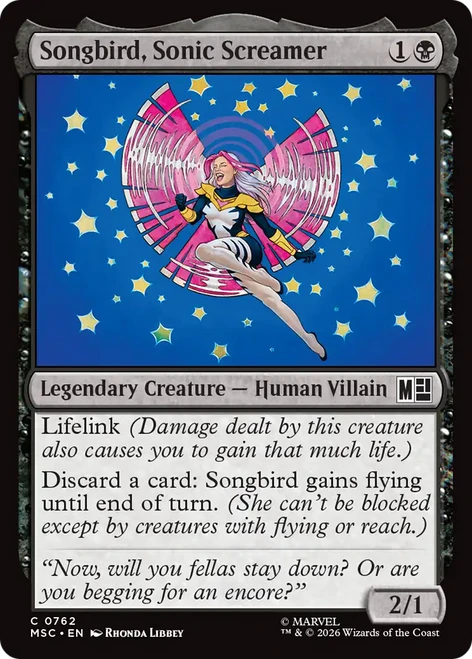 Songbird, Sonic Screamer (Foil)