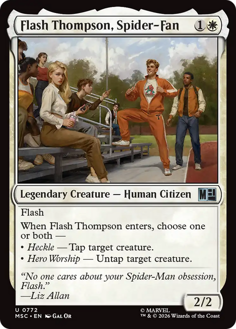 Flash Thompson, Spider-Fan (Foil)