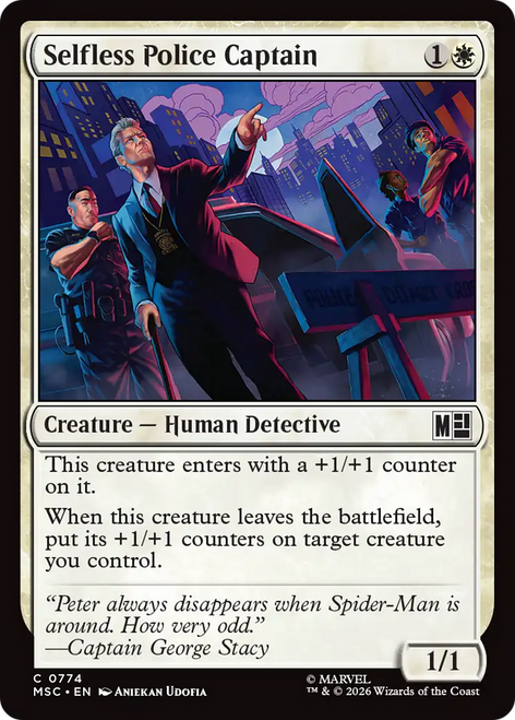 Selfless Police Captain (Foil)