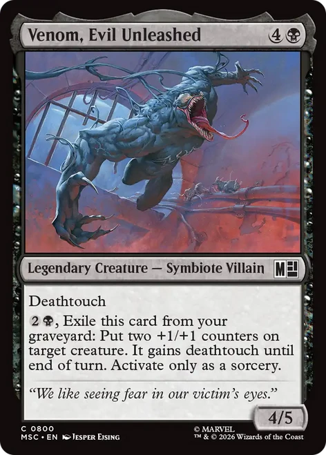 Venom, Evil Unleashed (Foil)