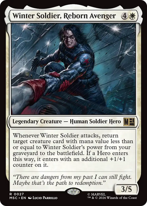 Winter Soldier, Reborn Avenger (Surge Foil)