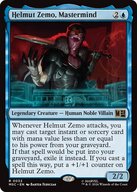 Helmut Zemo, Mastermind (Surge Foil)