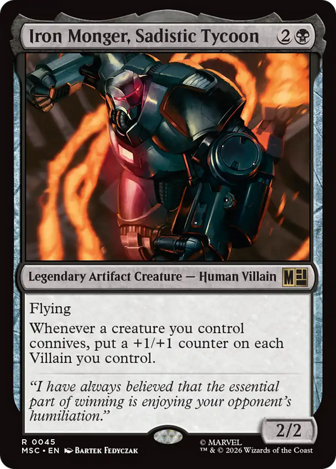 Iron Monger, Sadistic Tycoon (Surge Foil)