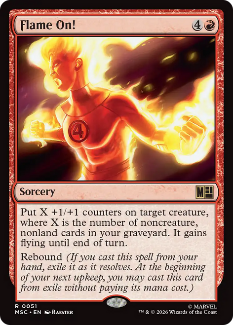 Flame On! (Surge Foil)