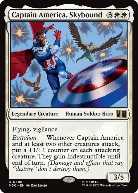 Captain America, Skybound (Foil)
