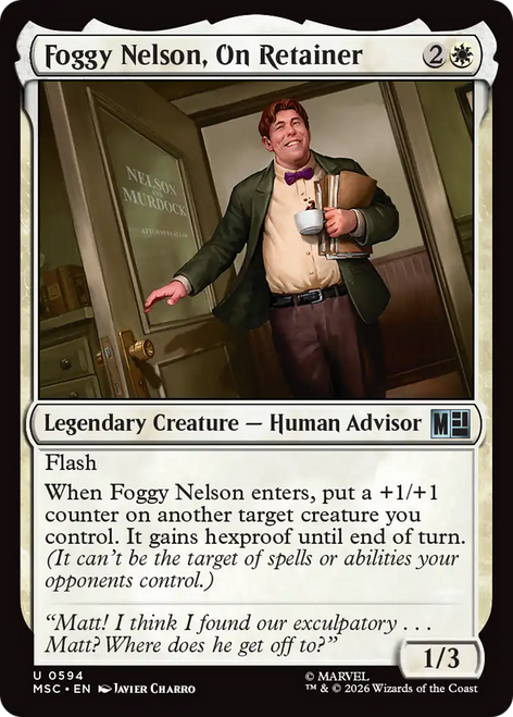 Foggy Nelson, On Retainer (Foil)