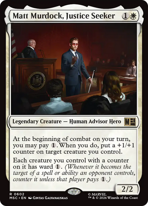 Matt Murdock, Justice Seeker (Foil)
