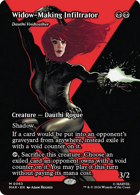 Dauthi Voidwalker [Widow-Making Infiltrator] (Borderless Source Material)