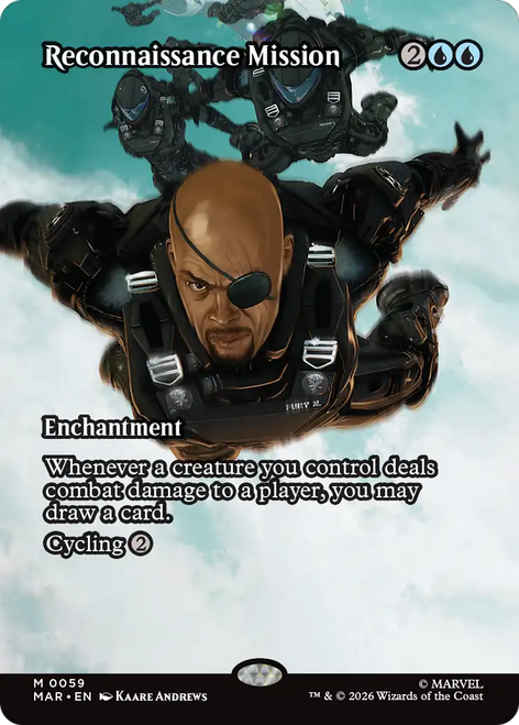 Reconnaissance Mission (Borderless Source Material Foil)