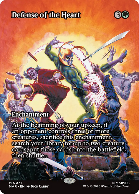 Defense of the Heart (Borderless Source Material Foil)