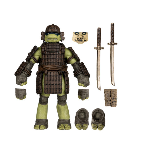 Page Punchers: Teenage Mutant Ninja Turtles - Leonardo 5-Inch figure with Turtles in Time Comic