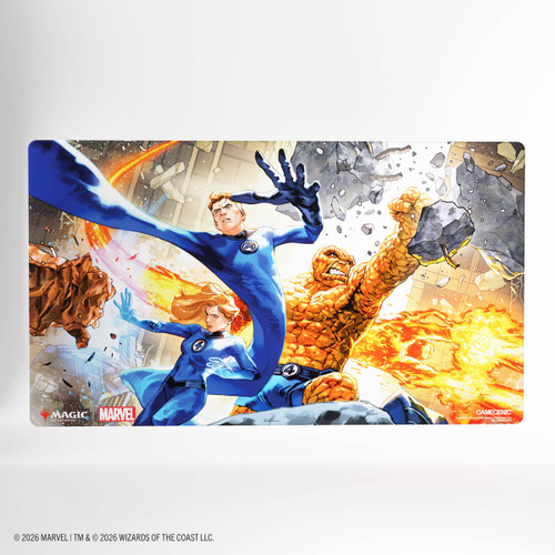 MTG Marvel Super Heroes Shiny Playmat - The Fantastic Four