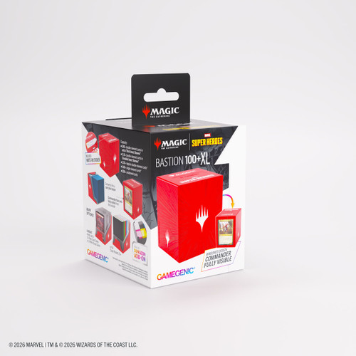 MTG Marvel Super Heroes Bastion 100+ XL - Comic Burst Red