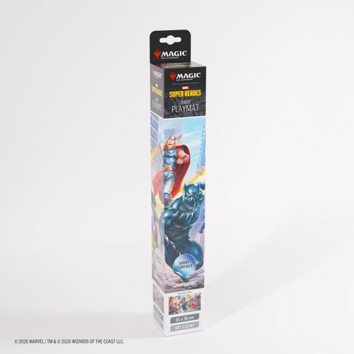 MTG Marvel Super Heroes Shiny Playmat - Marvel Super Heroes
