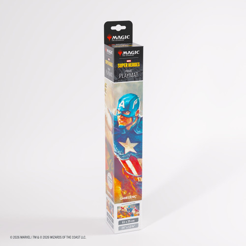 MTG Marvel Super Heroes Prime Playmat - Captain America, Super-Soldier