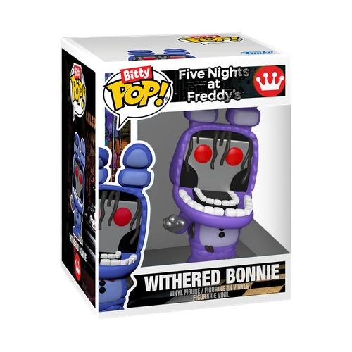 Bitty POP! Five Nights at Freddy's: Withered Freddy, Withered Bonnie, Withered Chica & Withered Foxy 4-Pack
