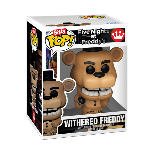 Bitty POP! Five Nights at Freddy's: Withered Freddy, Withered Bonnie, Withered Chica & Withered Foxy 4-Pack